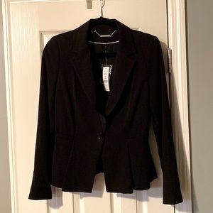 NWT White House Black Market All-Season Blazer, Black, Sz 2